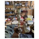 Large Tall Brass Candleholder