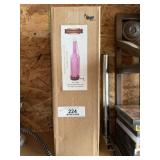 Hanging Wine Bottle Candle Holder