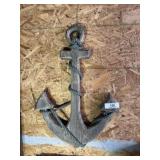 Large Nautical Anchor Wall Art