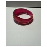 Wide Sparkly Bangle Bracelet