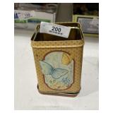 Metal Container with Pennies