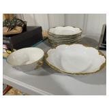 11 Piece Royal Victoria Fine Bone China