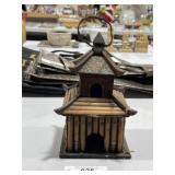 Bamboo & Metal Birdhouse