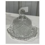 Vintage Butter Dish with Lid