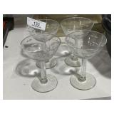 Vintage Libbey Set of Stem Sherberts