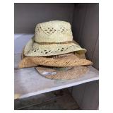 3 Hats with Hat Bands