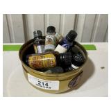 Lot of Essential Oils in Bucket