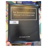 Binder with 2 PCS Stamps & $1 Coins