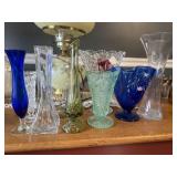 Assorted Glass Vases