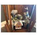 2 Shelves of Misc. Collectibles