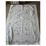 Needlepoint Bird Handmade Quilt