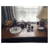Misc. Collectibles on Top of Table
