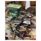 Contents on Kitchen Table