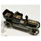 Antique German Tin Penny Toy Roadster Toy