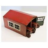 Antique Lehmann & Günthermann Fire Station Set