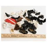 Large Assortment of Vintage Doll Shoes & Footwear
