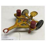 Marx Tin Lithographed 'Corn Planter' Pull Toy
