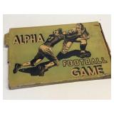 Vintage Alpha Football Game Board Game