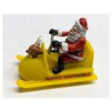 1960s Hong Kong Santa's Snowmobile Friction Toy