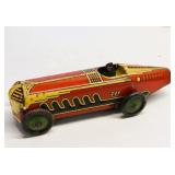 Vintage Marx 'Giant King' #711 Racer Wind-Up Toy
