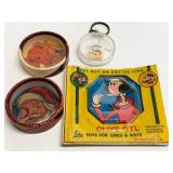 Vintage Dexterity & Advertising Toy Assortment