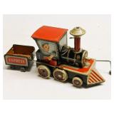 Vintage Cragstan 'Oldtimer Locomotive' Toy Train