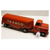 Vintage Buddy L Texaco Steel Tractor Trailer Toy