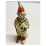 Antique Cast Iron Clown Doorstop