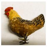 Antique Papier-Mché Rooster Candy Container