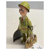 Unique Art G.I. Joe K-9 Pup Tin Wind-Up Toy