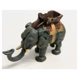 Vintage Cast Iron Circus Elephant Mechanical Bank