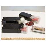 Assorted Die-Cast Model Cars with Boxes