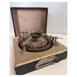 Antique French Mechanical Horse Racing Game