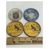 Vintage Tin Dexterity Puzzle Games