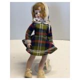 Arranbee Hard Plastic Skater Girl Doll