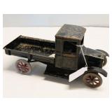 Vintage Buddy L Pressed Steel Baggage Truck