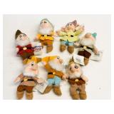Disney Snow White and the 7 Dwarfs Plush Doll Set