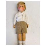 Vintage Composition Boy Doll in Original Outfit