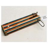 Early 20th 'Safety Cracker' Wooden Noise Maker Toy