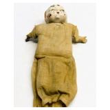 Antique German Bisque Character Baby Doll