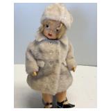 Vintage Terri Lee Winter Coat Girl Doll
