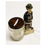 Vintage Charlie Chaplin Figural Coin Bank