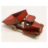 Vintage Pressed Steel Dump Truck Toy