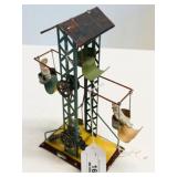 Antique German Tin Steam Elevator Toy