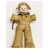 Antique 1930s China Head Pin Cushion Doll