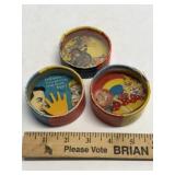 Vintage Tin Dexterity Ring & Trick Puzzle Toys