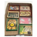 Group of Vintage Tin Dexterity Puzzles