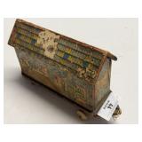 Antique Wooden Children's Block Wagon