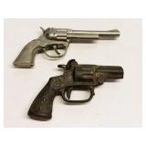 Vintage Pair of Toy Cap Gun Revolvers