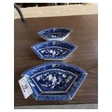 Set of 3 Asian Soup Gravy Bowls